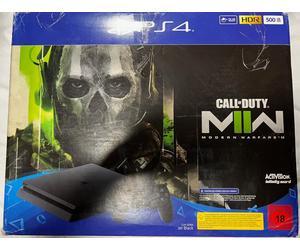 Sony PlayStation 4 Slim 500 GB Black Console USED No Code for Call of Duty MWII