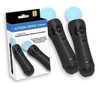 Officially Licensed Sony PlayStation Action Grips for PlayStation Move Motion Controllers - Textured Silicone