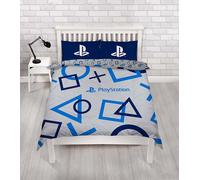 Blue Double Polycotton Duvet Playstation Multi Double