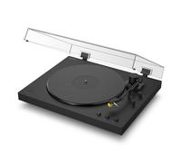 Sony PS-LX5BT Premium Wireless Bluetooth Turntable, Full Auto Playback, Belt-drive, Quality Cartridge, Hi-Res Audio Wireless, Built-in Phono Preamp, 3 Gain Modes, 2 Speed Operation, Rubber Mat