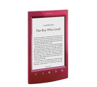 Sony Reader (PRS-T2/RC). Rot: Leichter E-Book Reader mit IR Touchscreen, W-LAN, integrierten E-Book. Größe: 110 x 173 x 9,1 mm