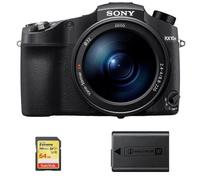 SONY RX10 IV Black + 64GB SD card + NP-FW50 Battery
