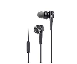 SONY Sealed Type Inner Ear Receiver MDR-XB75AP B (BLACK)【Japan Domestic genuine products】