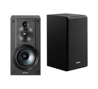 Sony SSCS5 3-Way 3-Driver Bookshelf Speaker System (Pair) - Black