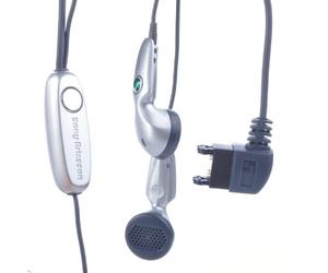 Sony Stereo Portable Handsfree HPM-20 - mobile headsets (Black, Grey, Binaural, Wired, Telephone)