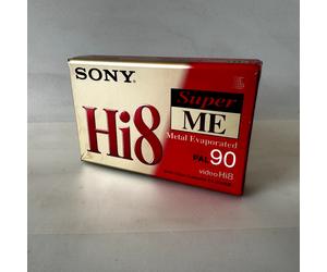 SONY Super ME 90 Min. Video Hi8 Camcorder Cassette Tape PAL Metal Evaporated NEW