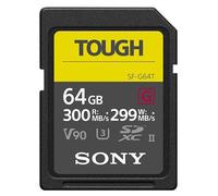 Sony 64GB 300MB/s SF-G Tough Series UHS-II SDXC Memory Card - SF-G64T