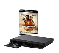 Sony UBP-X700 MULTIREGION Blu-ray Player Bundle with Sicario 2 Soldado Ultra HD 4K Blu-ray Disc