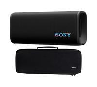 SONY ULT Field 3 Portable Wireless Speaker 2-Way Active Design (Black) Bundle with Hard Travel Case (Black)