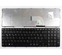 Sony Vaio SVE1512W1ESI, Sony Vaio SVE1512W1ESI.CEK, Sony Vaio SVE1512Y1ESI, Sony Vaio SVE15134CXS, Sony Vaio SVE15135CXS Black Frame Black Windows 8 German Replacement Laptop Keyboard
