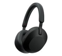 Sony WH-1000XM5SA Premium Noise Cancelling Wireless Over-Ear Headphones, Bluetooth, Clear Call Quality, Hi-Res Audio, Up to 30hr Battery Life, Includes Soft Case, iOS & Android - Black