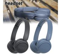 Sony WH-CH520 Wireless 0n-Ear Headphones - Black & Blue New Sealed NO5