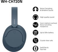 Sony WH-CH720N Wireless Noise Cancelling Headphones in Blue