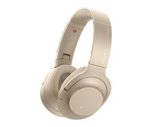 SONY WH-H900N Wireless Bluetooth Noise-Cancelling Headphones - Gold, Gold