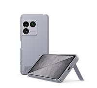 Sony Xperia 1 VIII Phone Case, Stylish Case with Stand, Premium Protection, Precise Cutouts, Slim Profile Design, and Enhanced Grip - Iolite Silver