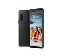 Sony Xperia 10 V Black - 6.1 Inch 21:9 Wide OLED - Triple lens - Lightweight & Compact - 3.5 mm audio jack - Android 13 - SIM free - 6GB RAM - 128GB