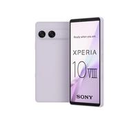 Sony Xperia 10 VIII | Lightweight smartphone with long-lasting battery life | 6.1" 120 Hz OLED display, 16/24/48 mm camera, 3.5 mm audio jack, AI, hybrid Dual SIM, Misty Lilac