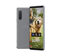Sony Xperia 5 II 5G Smartphone (15.5 cm (6.1 Inch) 21:9 CinemaWide FHD+ HDR OLED Display, Triple Camera System, 3.5 mm Audio Port, Android 12, SIM Free, 8 GB RAM, 128 GB Memory, Grey