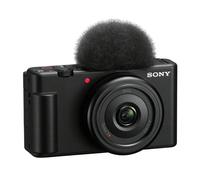 Sony ZV-1F Vlog Camera for Content Creators and Vloggers Black