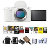 Sony ZV-E1 Mirrorless Camera Body, Black, Bundle with NP-FZ100 Battery, 64GB Memory Card, Smart Charger & Software Kit