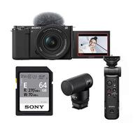 Sony ZV-E10 Digital Camera with 16-50mm II Lens Advanced Creator Kit