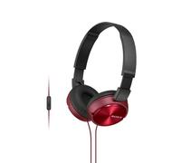 Sony MDR-ZX310AP Foldable Headphones with Smartphone Mic and Control - Metallic