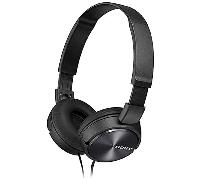 Sony MDR-ZX310 Foldable Headphones - Metallic Black