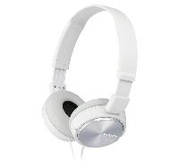 Sony MDRZX310 ZX Series Stereo Foldable Headphones White