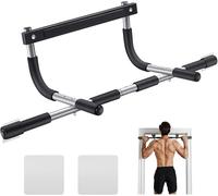 SOO Indoor Fitness Doorway Frame Multi-Functional Pull Up Bars Wall Chin Up Bar Horizontal Bar Fitness Gym Home Exercise