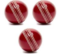 Soo Leather Cricket Hard Ball | 100% Handcrafted, 156g - 5.5oz, 4-Piece Construction & Premium Tanned Leather | Ideal for League Matches, Tournaments, Net Practice (3)