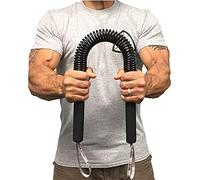 SOO Power Twister Bar Arm Upper Body Strength Training Workout Heavy Duty Arm Builder in 30KG, 40KG, 50KG, 60KG Resistance (60KG), Black