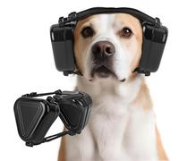 Soobeeke Dog Ear Muffs Noise Protection - Soundproof Earmuffs for Dogs - Dog Headphones Noise Cancelling Ear Muffs for Dogs - Lightweight & Adjustable for Fireworks, Thunder, Grooming