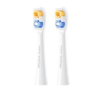 Soocas Multiclean Classic Clean Electric Toothbrush Replacement Heads, Deep Clean, Effective Plaque Removal, 2 Brush Heads, Pearl White