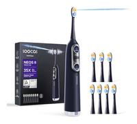 Soocas NEOS II Refresh Set - Electric Toothbrush with Water Flosser, Sonic Electric Toothbrush for Adults, Portable for Travel, Deep Clean for Implants & Braces, Healthier Gums, Dark Violet