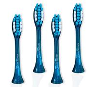 Soocas Spark Replacement Toothbrush Heads, Compatible Electric Toothbrush Heads, Soft Bristles for Sensitive Care, Plaque Removal, Gum Care, Long-Lasting Brush Head Refills, 4 Pack