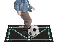 Sooccer Training Mmat - Football Foottwork Training Maats, Agility Dribble Pad | Non Skid Socceer Practice Matts, Precision Ball Control Trainer for Kids Adults, Skill Building for Soccerr Drills