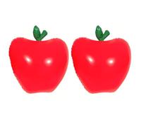 Soochat Back to School Balloons Inflatable Apple Balloon Red Apple Shape Balloon for Back to School The First Day of School Classroom Party Decoration Supplies