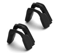 SOODASE 2 Pairs Black Replacement Nose Pads For Oakley Sutro Series OO9406/OO9463/OO9465 Glasses Frame