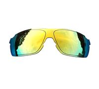 SOODASE For Oakley EVZero Pitch Sunglasses Gold Polarized Replacement Lenses