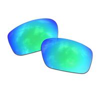 SOODASE For Oakley Straightlink Sunglasses Green Polarized Replacement Lenses