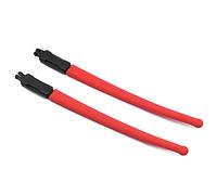 SOODASE Red Rubber Replacement Black Frame Legs For Oakley Marshal MNP OX8091 Glasses frame