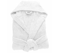 Soodie&Zuzu's Men's Ladies Unisex 100% Egyptian Cotton 500 GSM Terry Toweling Extra Absorbent Hooded Bathrobe 6 Sizes With 13 Colours (as8, numeric, numeric_10, numeric_38, plus, tall, White, XL)