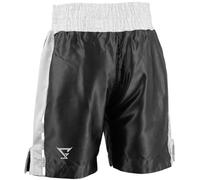 Soodie&Zuzu's Mens Shorts MMA Boxing Cage Fight Mixed Martial Arts Men's Shorts Elastic Waist Boxer Shorts Men Sports Running Athletic Gym Trunks Men (L, Black)
