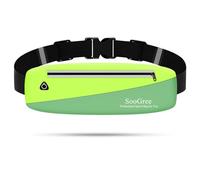 SooGree Slim Fanny Packs for Women Men,Waterproof Waist Pack with Reflective Strip Adjustable Strap,Running Belt for Sports Workout Cycling Hiking, Casual Hands-Free Wallets Phone Bag, Multicolor