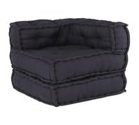 SooIarix Modular Sofa Element, Anthracite, 70 x 70 x 54 cm, Cotton Fabric, Flexible Sectional Seating, Soft Foam Filling, Versatile Indoor Outdoor Cushion