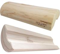 Sookwang Korean Wooden Pillow Cypress Hinoki Neck Support Pillow Natural Aroma Size : 11.8 inch x 2.16 inch