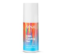SOOL CBD Cooling Gel 100ml | 500mg CBD Gel for Joint and Muscle rub | CBD Massage Cream to Soothe and Ease Tired, Aching Feet, Knee, Neck, Shoulder