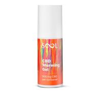 SOOL CBD Gel Warming 500mg, 100ml | CBD Joint & Muscle Rub | High Strength CBD Massage Cream I with Camphora Wood, Cinnamomum, and Ginger Root Oils