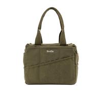 Soolla Studio Bag: Pottery Tool Bag & Craft Storage, Art Supply Organizer, Washable Tote, Knitting Yarn, Crochet Projects, 30 Pockets, 20+ Canvas Colors, Gift for Artists & Teachers (Forest Green)