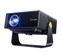 SOOMFON Smart Projector for Bedroom 4K Supported 1080P Native HDR10 - SK3 Portable Outdoor TV Projector with Wifi and Bluetooth, Auto Focus & Keystone for Home/Gaming/Phone Compatible with Netflix